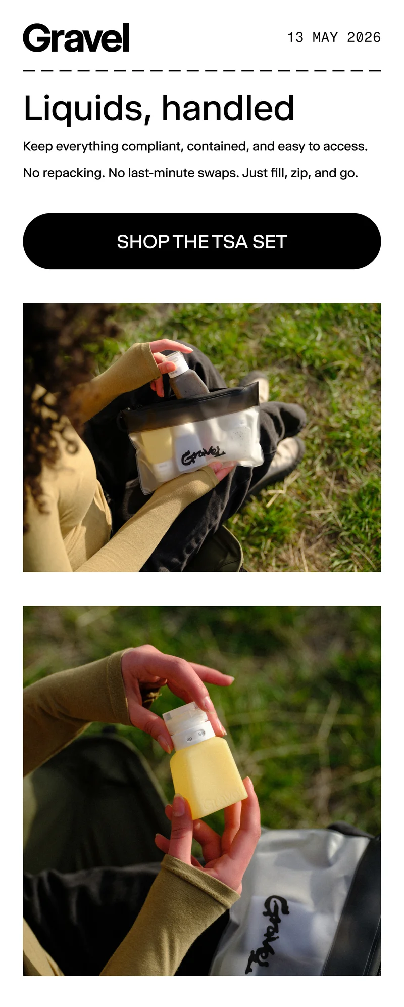 Gravel | The Plus bag Gravel | The Plus bag