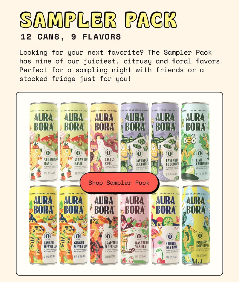 aura bora sampler pack