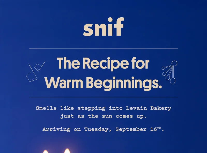 Smells like stepping into Levain Bakery just as the sun comes up. Arriving on Tuesday, September 16th.