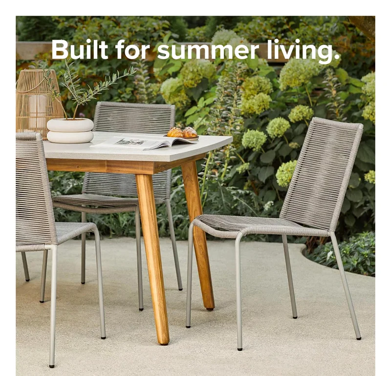 Built for summer living.