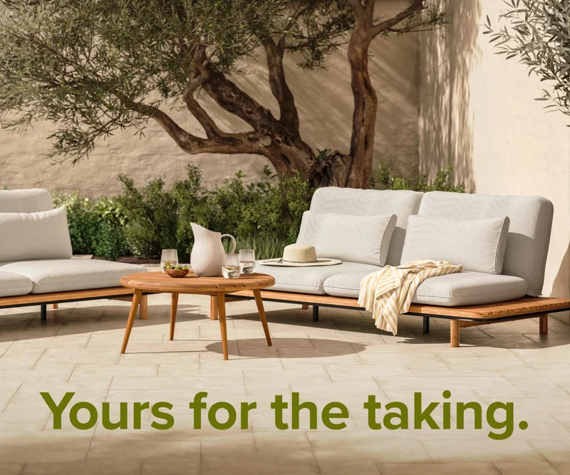 Yours for the taking: shop now.