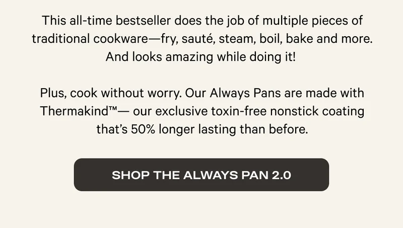 SHOP THE ALWAYS PAN 2.0