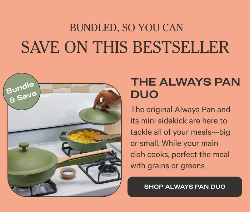 Bundled, So You Can Save On This Bestseller | SHOP ALWAYS PAN DUO