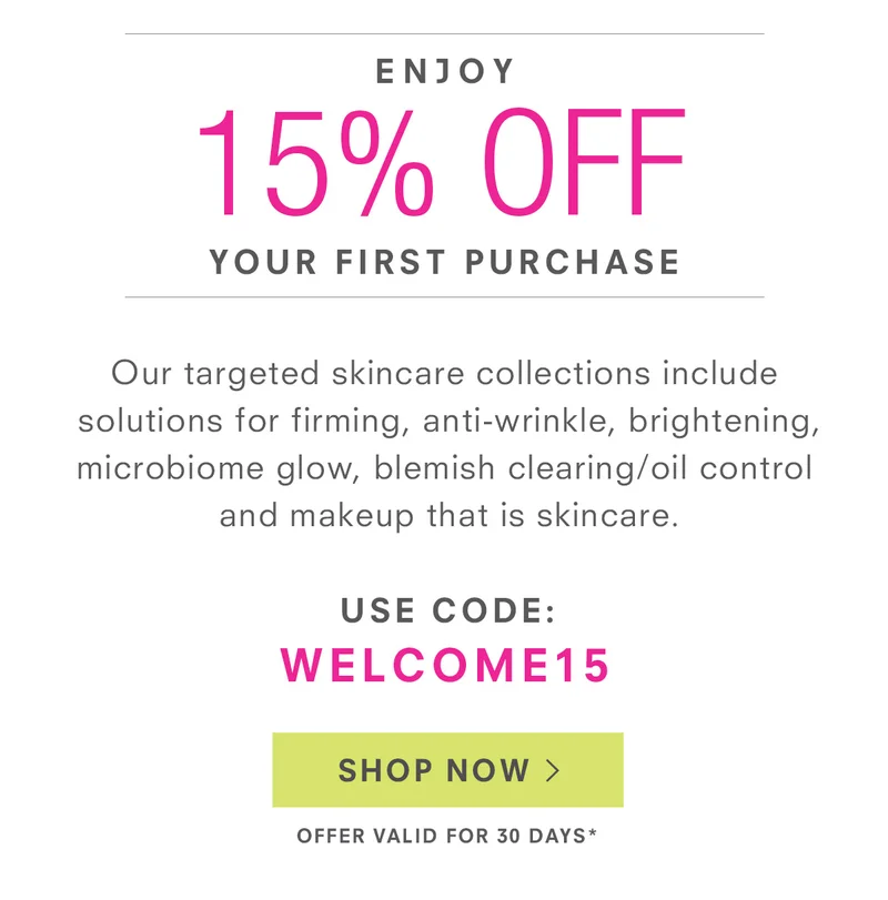 Enjoy 15% OFF Towards Your First Purchase | Use code: discount code