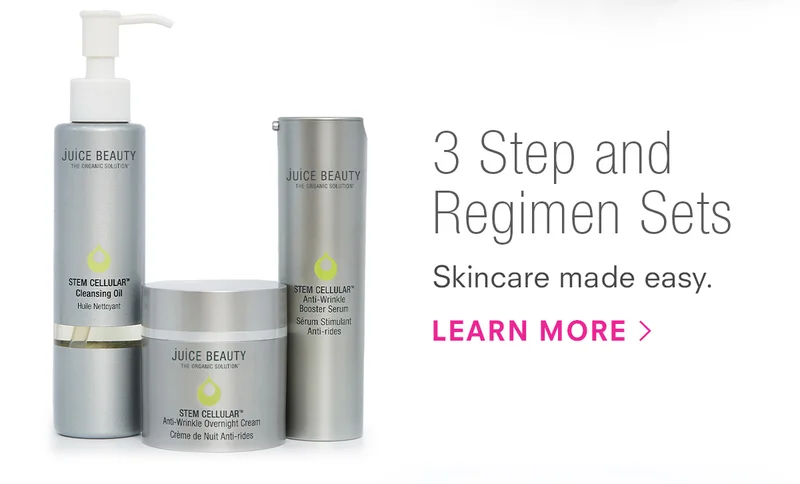 3 Step & Regimen Sets | Skincare made easy.