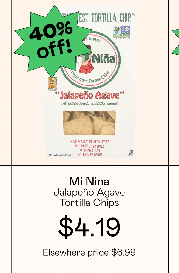 Jalapeño Agave Tortilla Chips