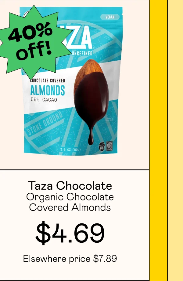 Organic Chocolate Covered Almonds