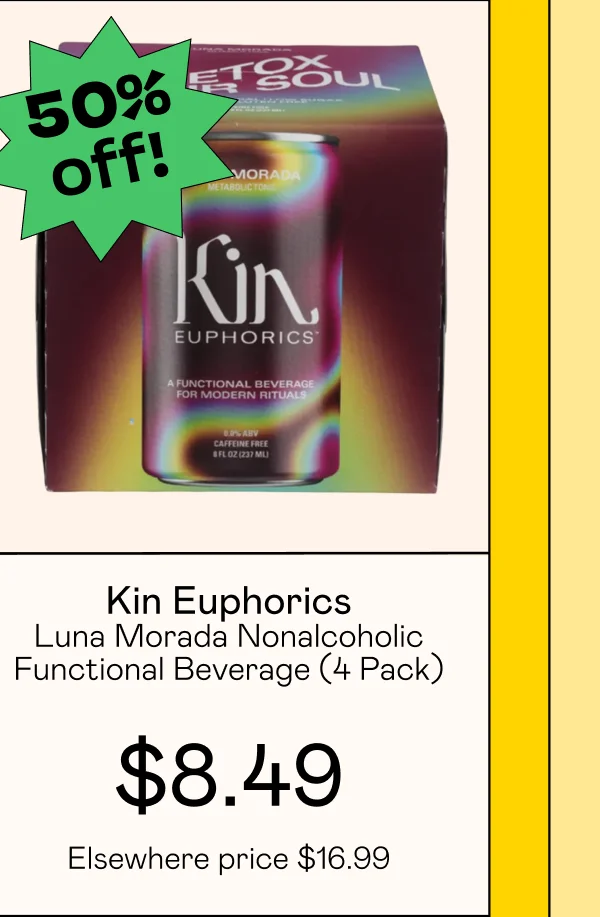 Luna Morada Nonalcoholic Functional Beverage (4 Pack)