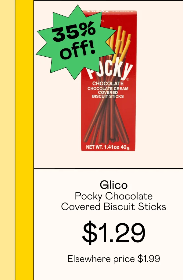 Pocky Chocolate Covered Biscuit Sticks