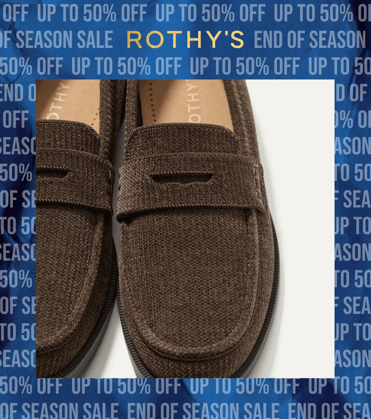 END OF SEASON SALE Up to 50% off*