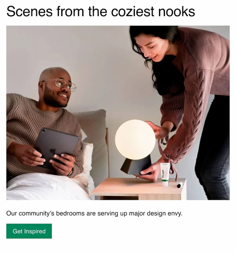Scenes from the coziest nooks