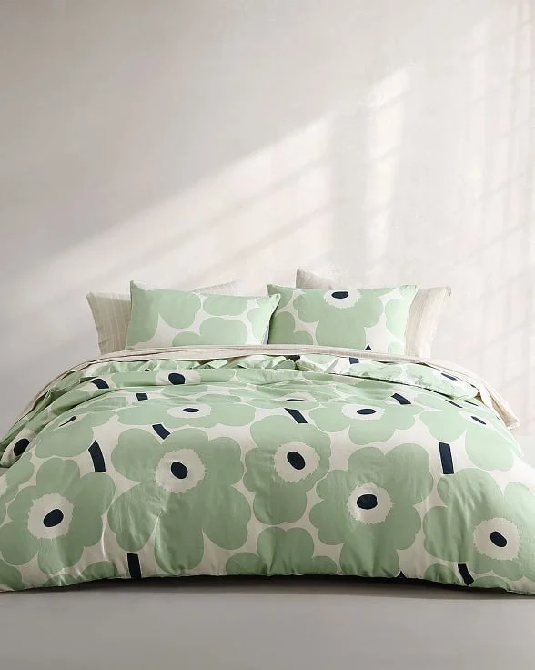 Unikko F/Q Duvet cover and sham set