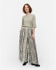 Kohti Siluetti Cotton poplin trousers