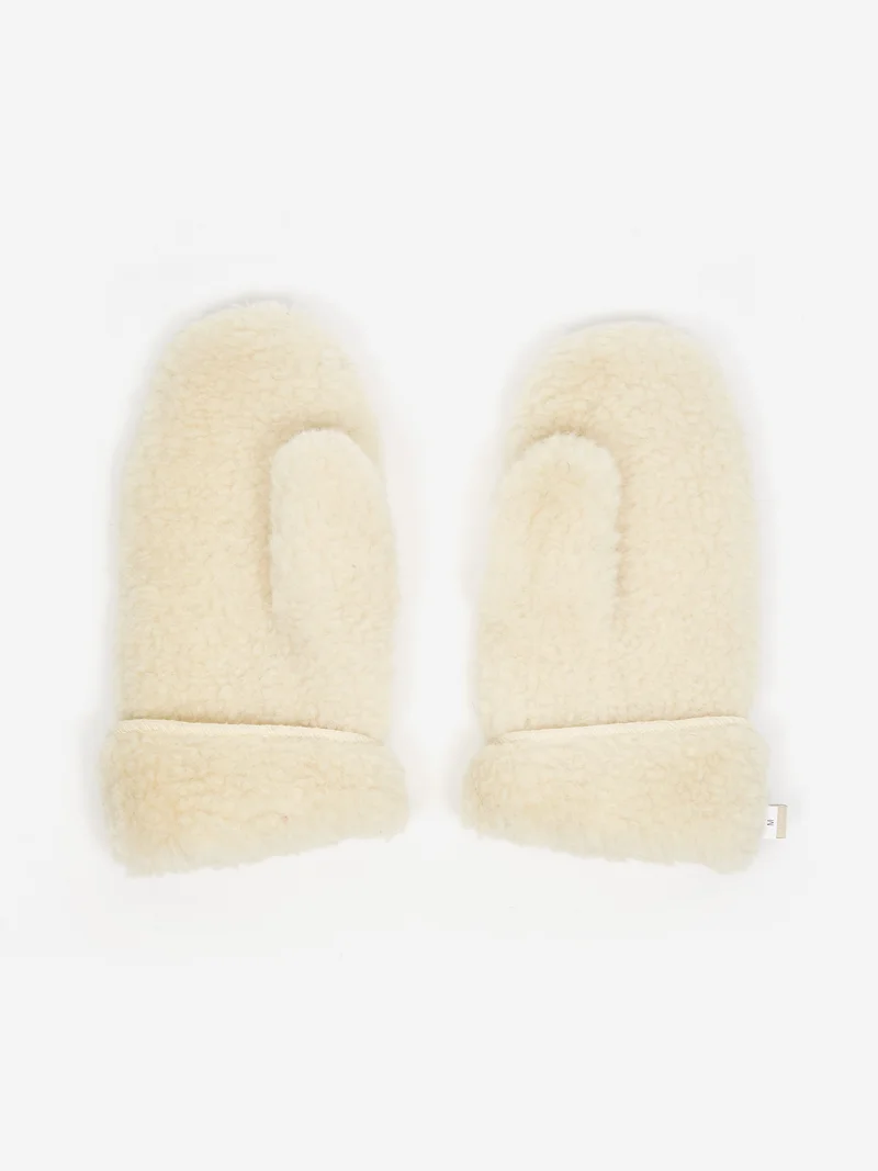 Image of Yoko Wool x Goodhood Mittens - Natural