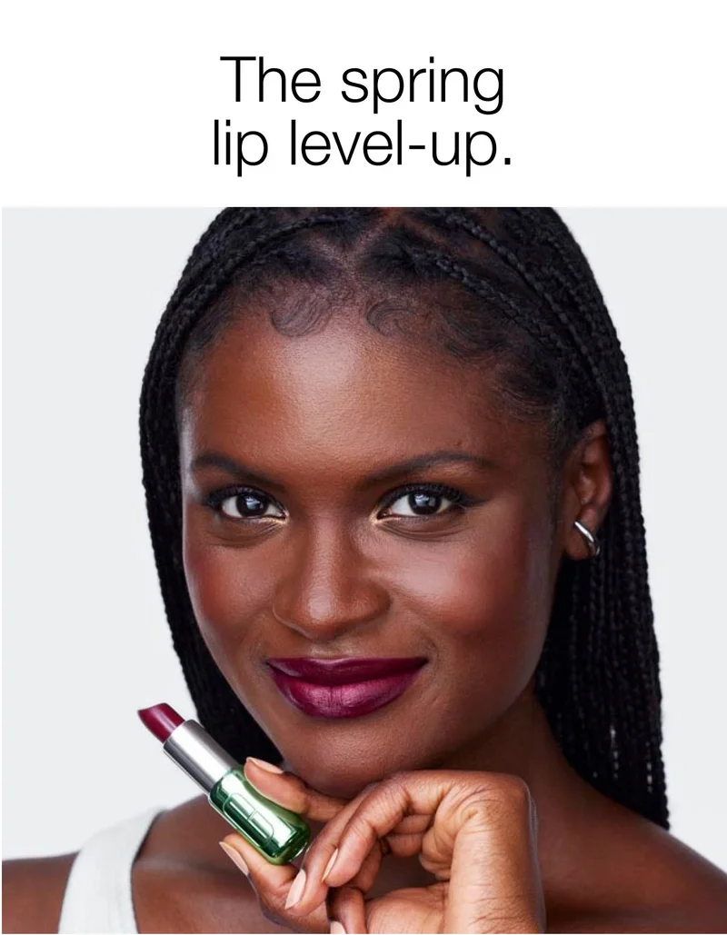 The spring lip level-up.