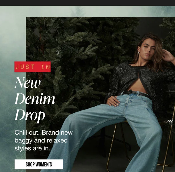 New In Denim Drop Shop Women's