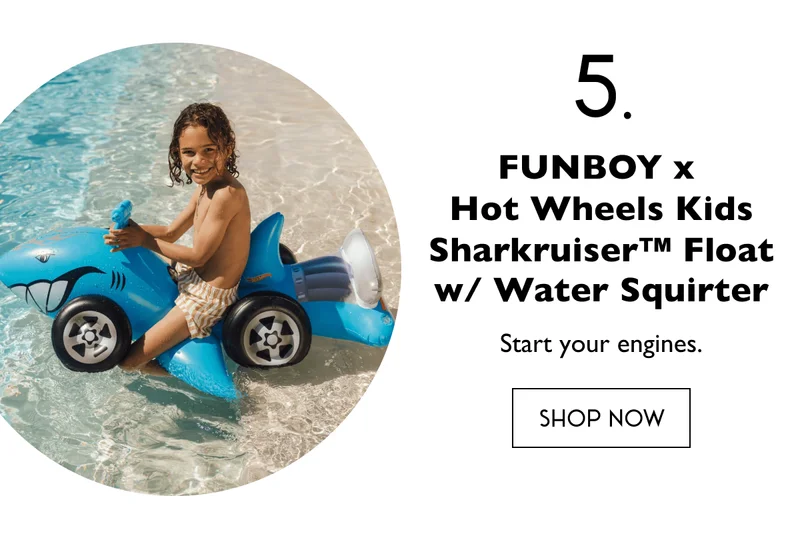 5. FUNBOY x Hot Wheels Kids Sharkruiser Float