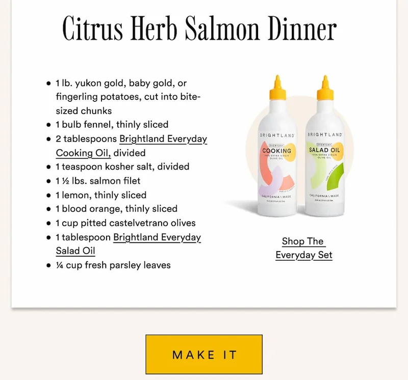 Citrus Herb Salmon Dinner made with Everyday Oils - click for recipe