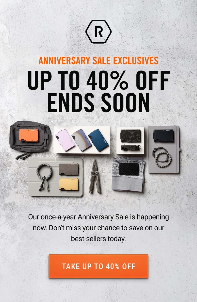 Up to 40% OFF Ends Soon