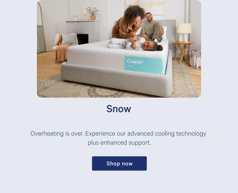 Snow >> Shop now >>