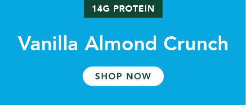 Vanilla Almond Crunch: 14g Protein