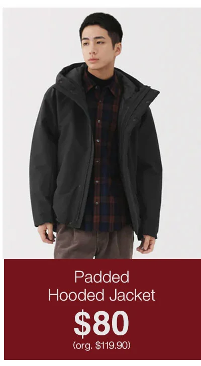 Shop Padded Hooded Jacket