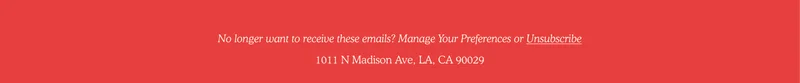 Manage Preferences