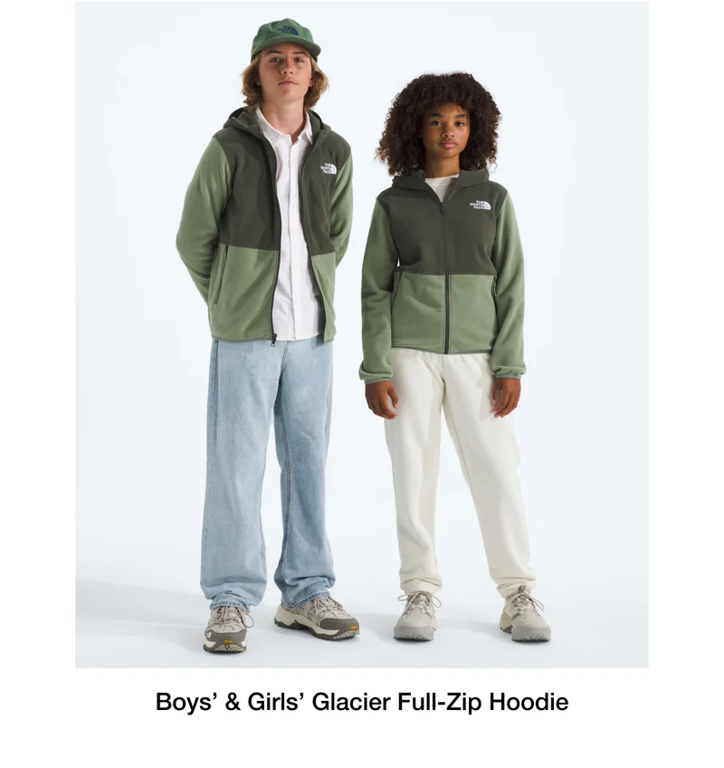 Boys’ & Girls’ Glacier Full-Zip Hoodie