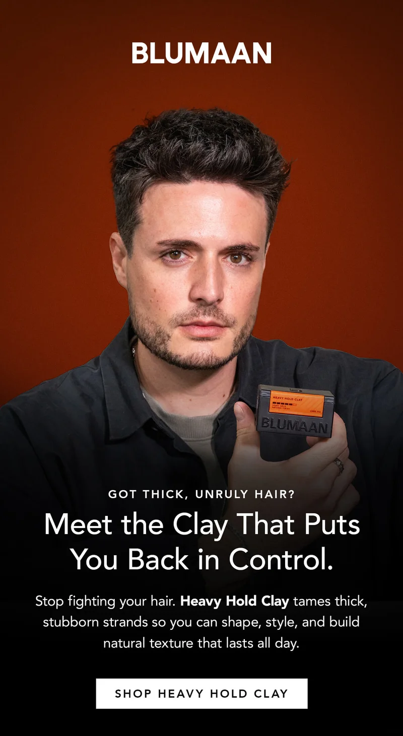 Got Unruly Hair? Meet the Clay That Puts You Back in Control.