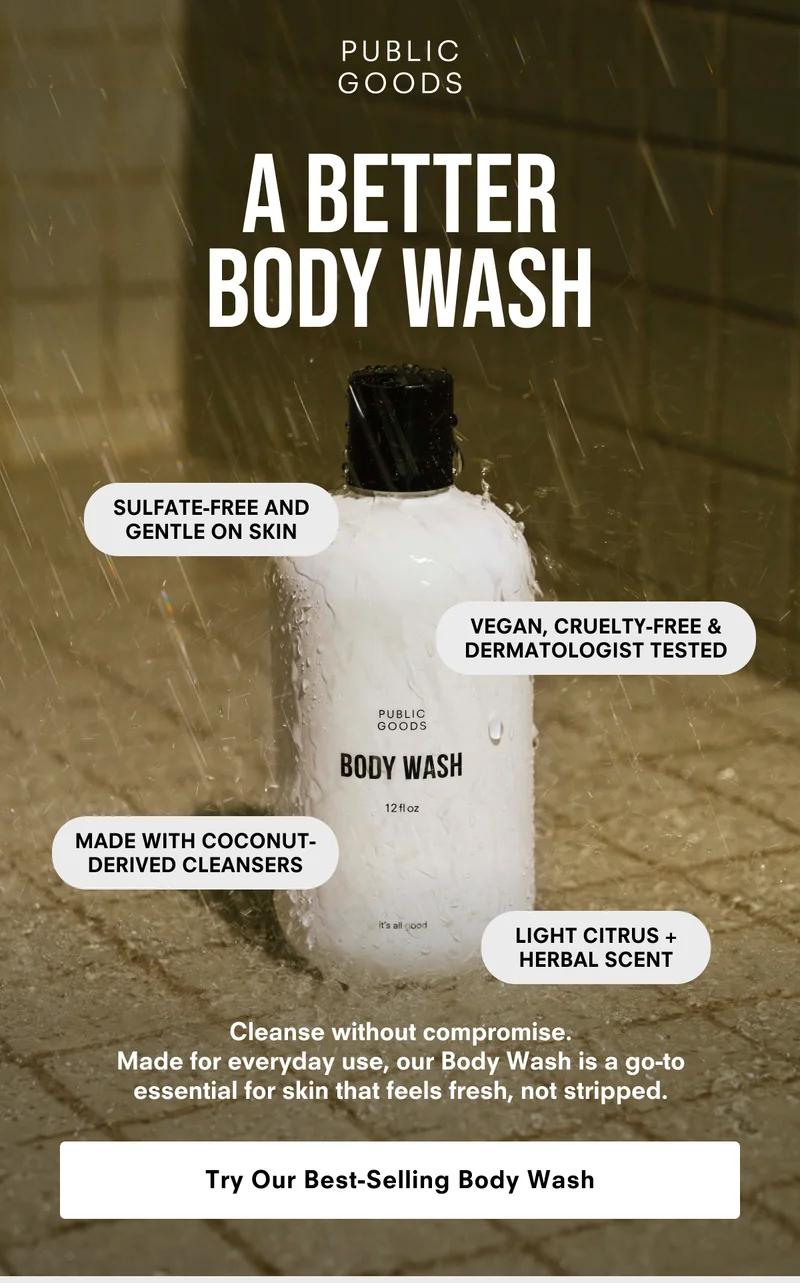 Body wash