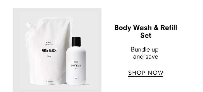Body Wash & refill set