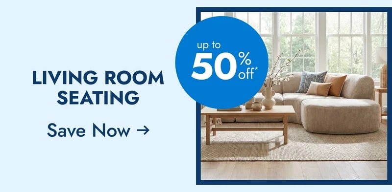 Living Room Seating - Up to 50% Off