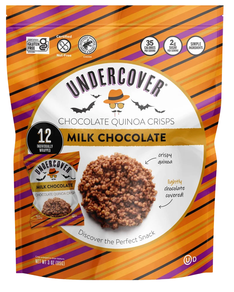 Image of Undercover Quinoa Milk Chocolate Quinoa (12 CT)