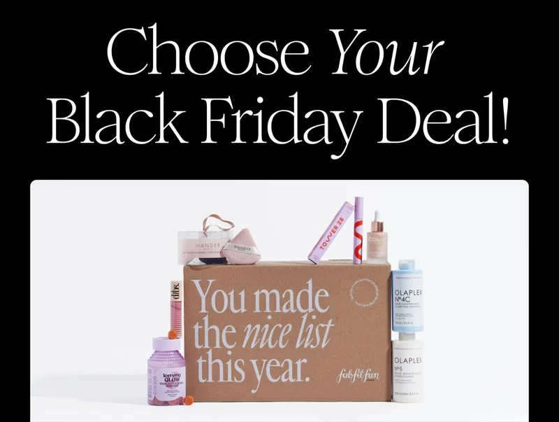 Choose Your Black Friday Deal!