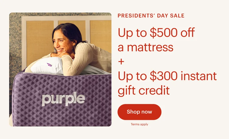 Presidents' Day Sale