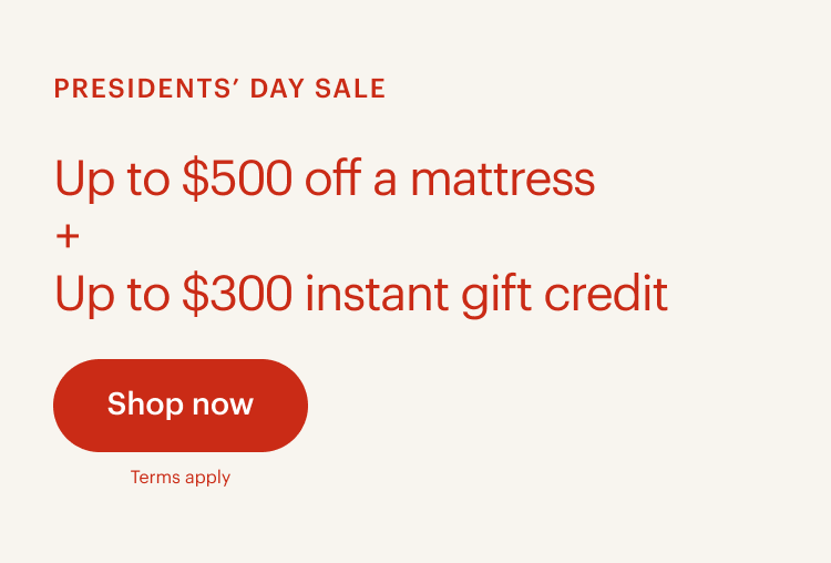 Presidents' Day Sale
