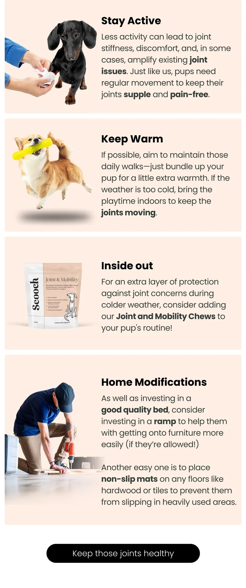Scooch Joint & mobility