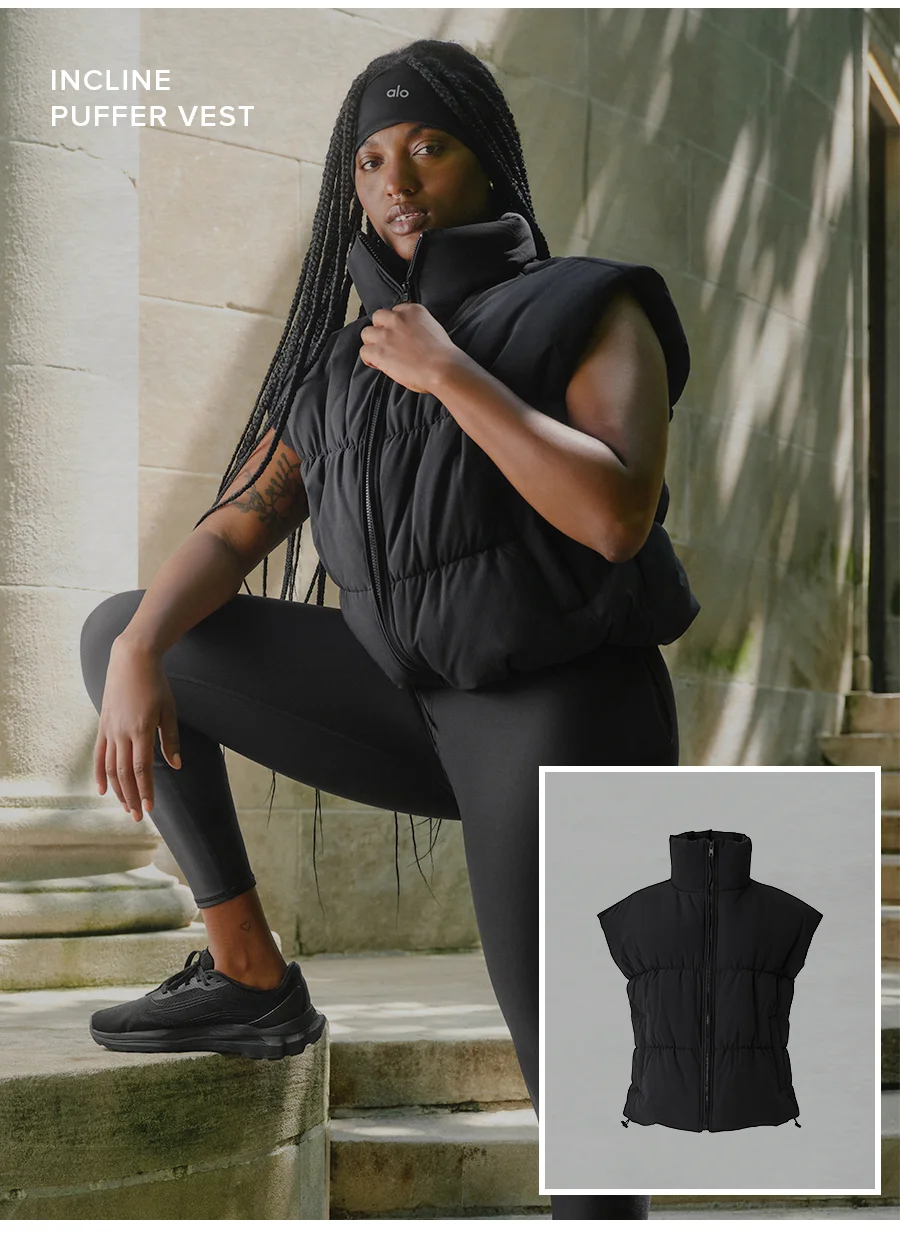 Incline Puffer Vest