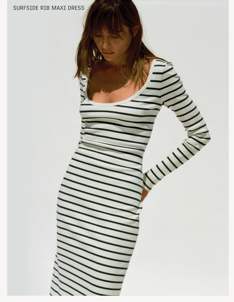 Surfside Rib Maxi Dress