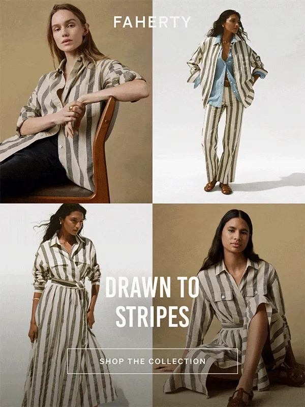 Drawn To Stripes | Shop The Collection