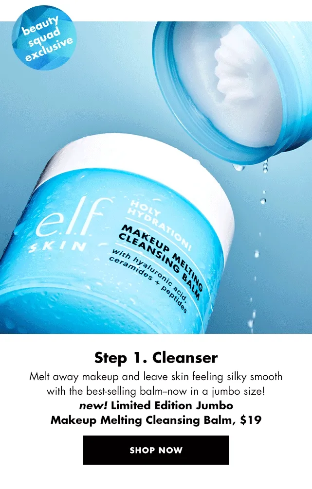 Holy Hydration! Makeup Melting Cleansing Balm JUMBO