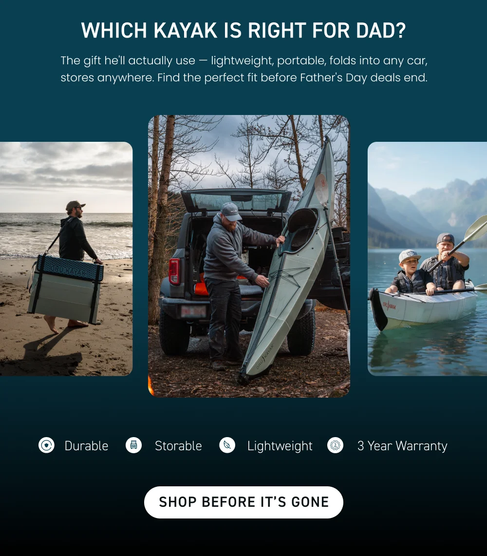What Kayak Is Right For Dad?