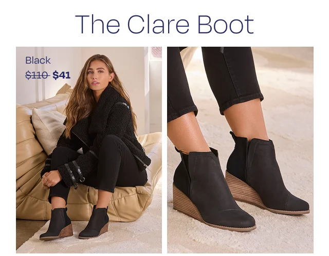 Clare Wedge Boot - Image