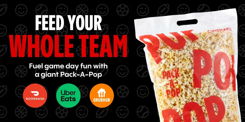 FEED YOUR WHOLE TEAM | Fuel game day fun with a giant Pack-A-Pop | DOORDASH | UberEats | GRUBHUB