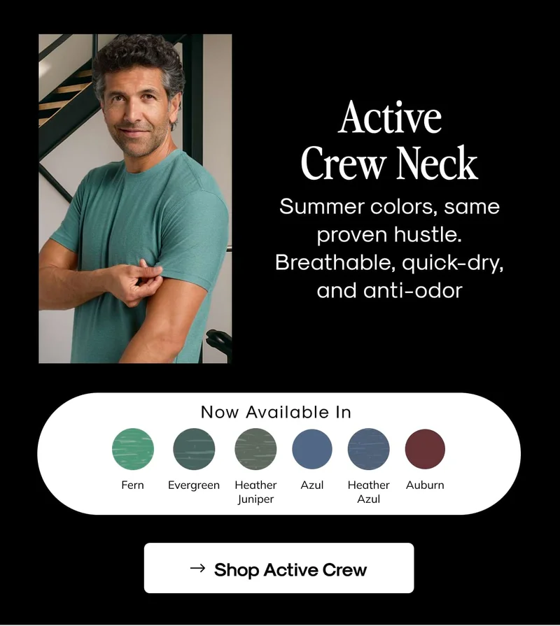 Active Crew Neck