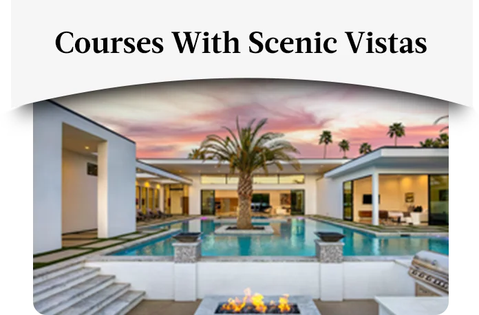 Escape to a golfer’s paradise and experience a stunning private home rental in Palm Springs, California.