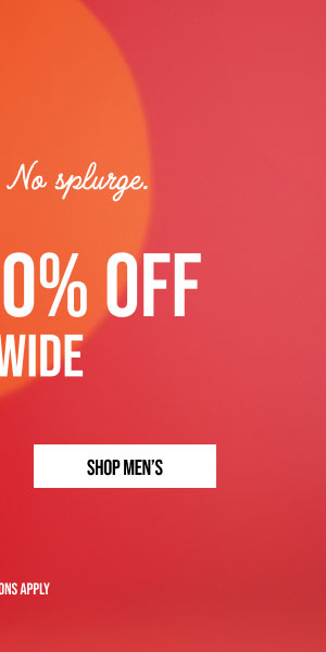 Up to 50% off shop Men's