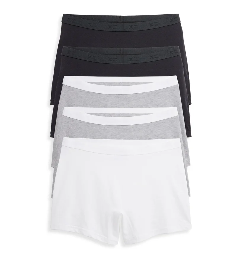 Image of Lightweight 4.5" Trunks 5-Pack  - Neutral