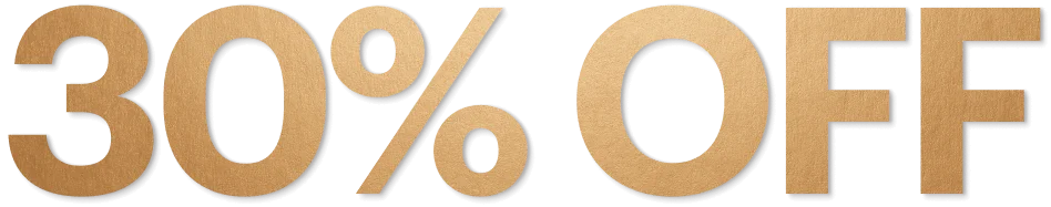 30% OFF