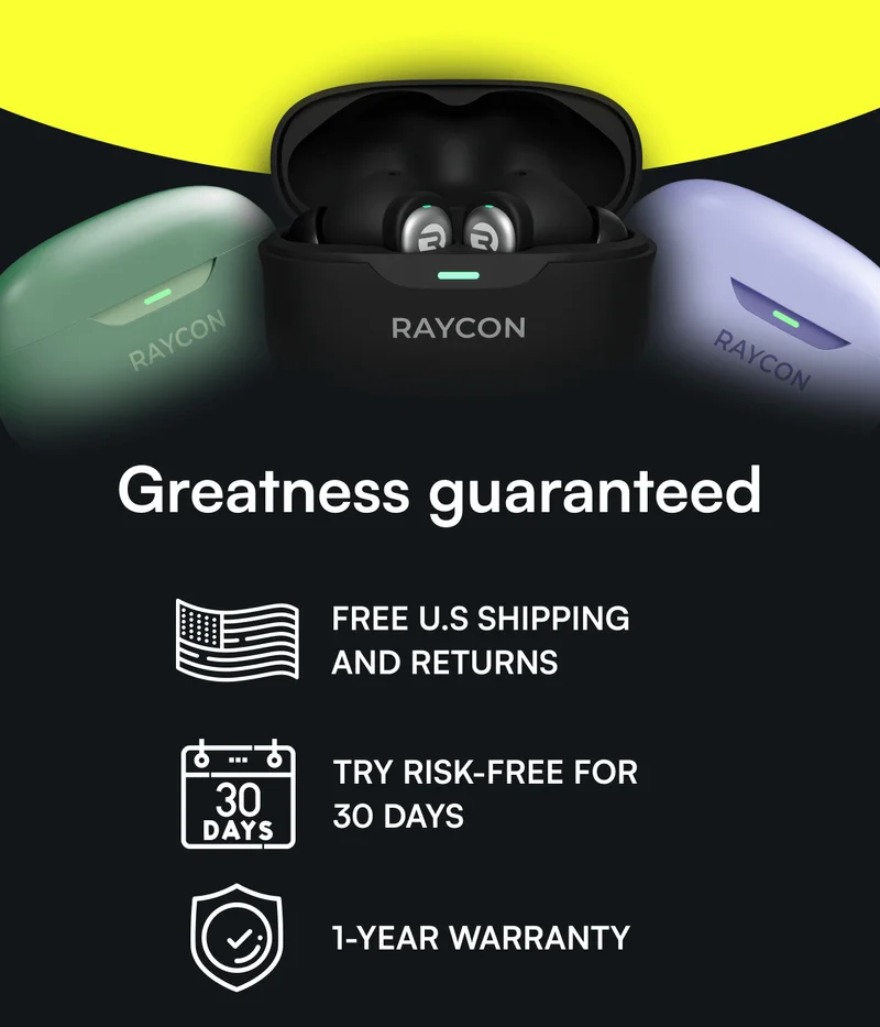 Greatness guaranteed - ✔️ FREE U.S SHIPPING AND RETURNS ✔️ TRY RISK-FREE FOR 30 DAYS ✔️ 1-YEAR WARRANTY